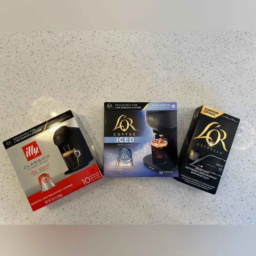 L'OR coffee & Espresso Capsules Variety Pack (3 boxes) NEW - Picture 1 of 6